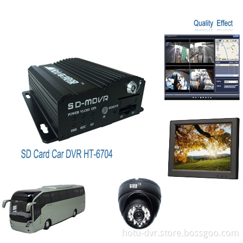 4 Channels Video Mobile SD Card Car DVR for Byd (HT-6704)